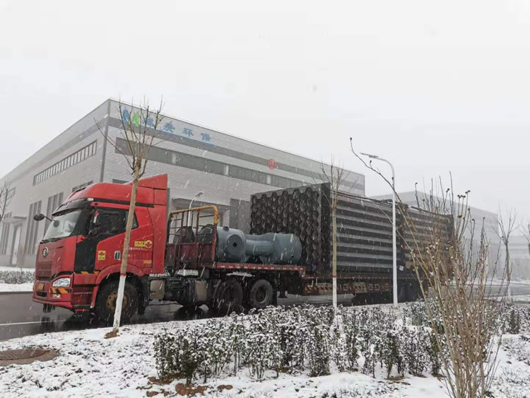 冒風(fēng)雪、戰(zhàn)嚴(yán)寒，2020新年伊始濕電除塵器發(fā)貨貴州