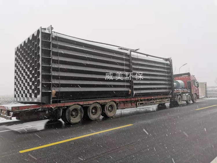 冒風(fēng)雪、戰(zhàn)嚴(yán)寒，2020新年伊始濕電除塵器發(fā)貨貴州